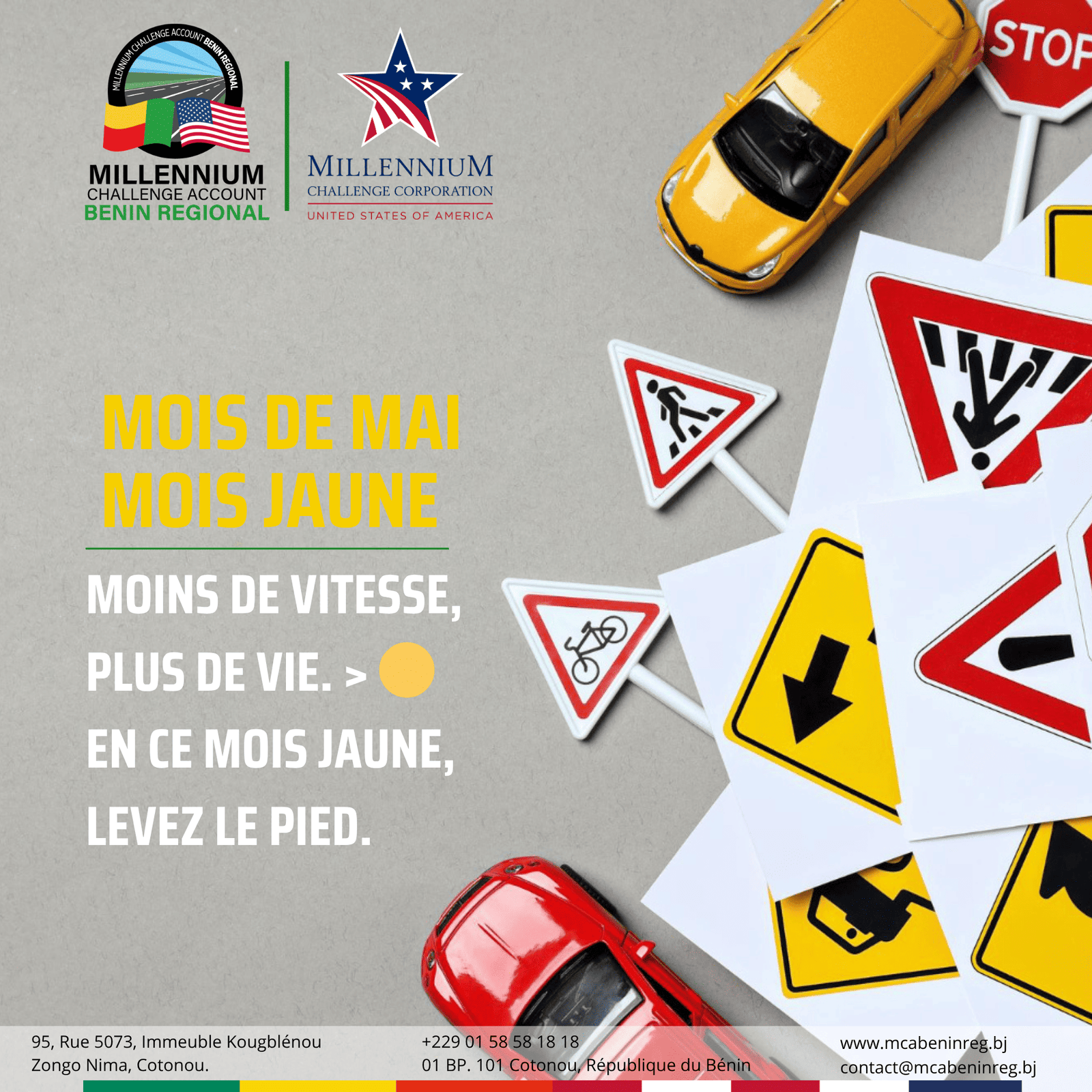 MOIS DE MAI - MOIS JAUNE